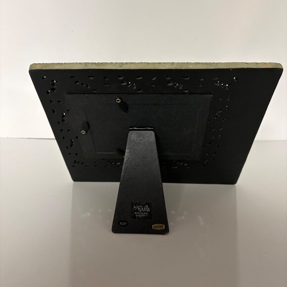 Inspirational Picture Frame 2003 Demdaco by Faith Filigree Bible Verse Vintage - Picture 3 of 7